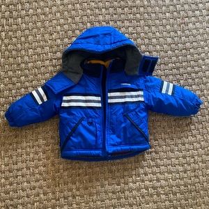 OshKosh Fleece Lined Winter Jacket w/ Detachable Hood